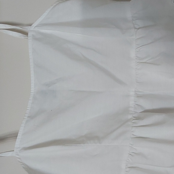 Primark White Floral Top NWOT/Sz M, Floral/Lightweight/Summer/Beach/Flared - Picture 3 of 7